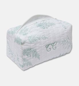 Tartine et Chocolat Baby Feuillage Toiletry Bag, Green, Packshot View