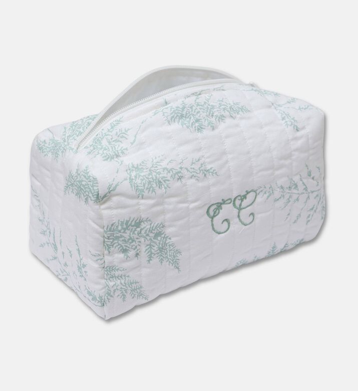 Tartine et Chocolat Baby Feuillage Toiletry Bag, Green, Packshot View