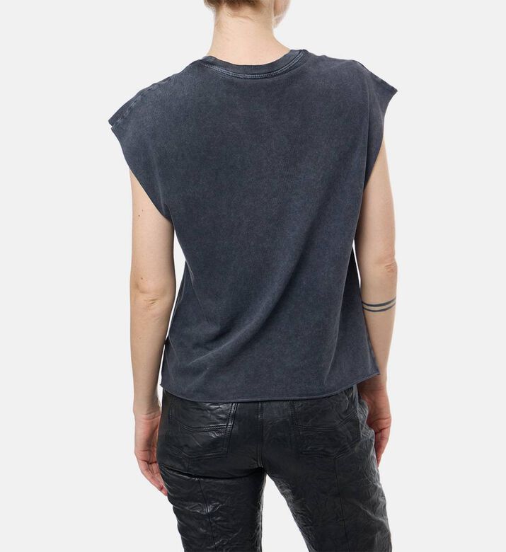 Zadig et Voltaire Rhinestone-embellished Sleeveless Top, Model View