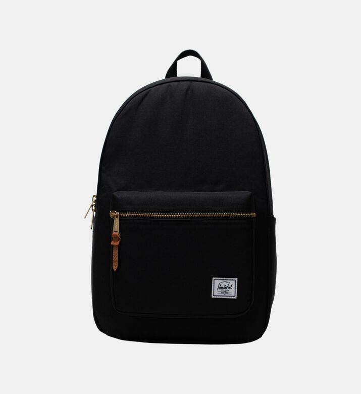 Diamond-detail Organized Backpack