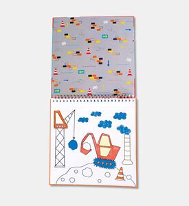Floss and Rock Construction Magic Colouring, Packshot View