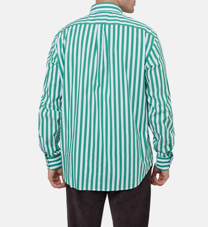 Casual Stripe-print Shirt