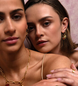 Ottoman Hands Carnelian Sun Design Charm, Packshot View