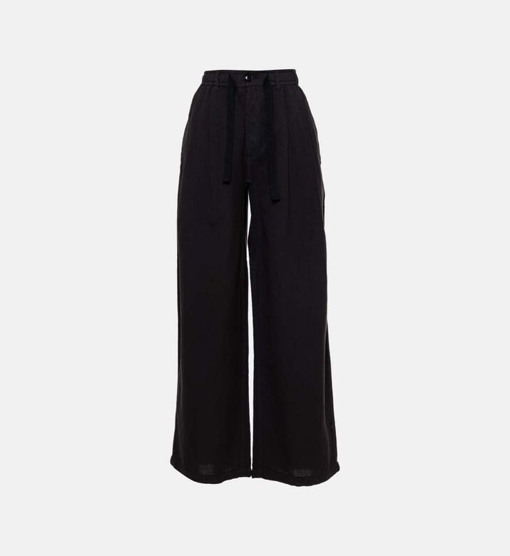 Hemp Pleated Track Pants