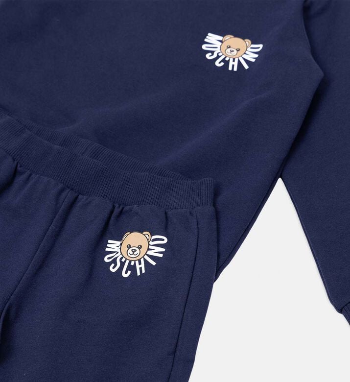 Teddy Bear Logo Snap Closure Tracksuit Teddy Bear Logo Snap Closure Tracksuit
