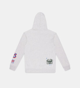 Boy Artwork Zip-up Sweatshirt