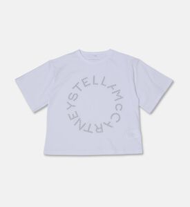 Stella McCartney Embellished Circle Logo T-shirt, Packshot View