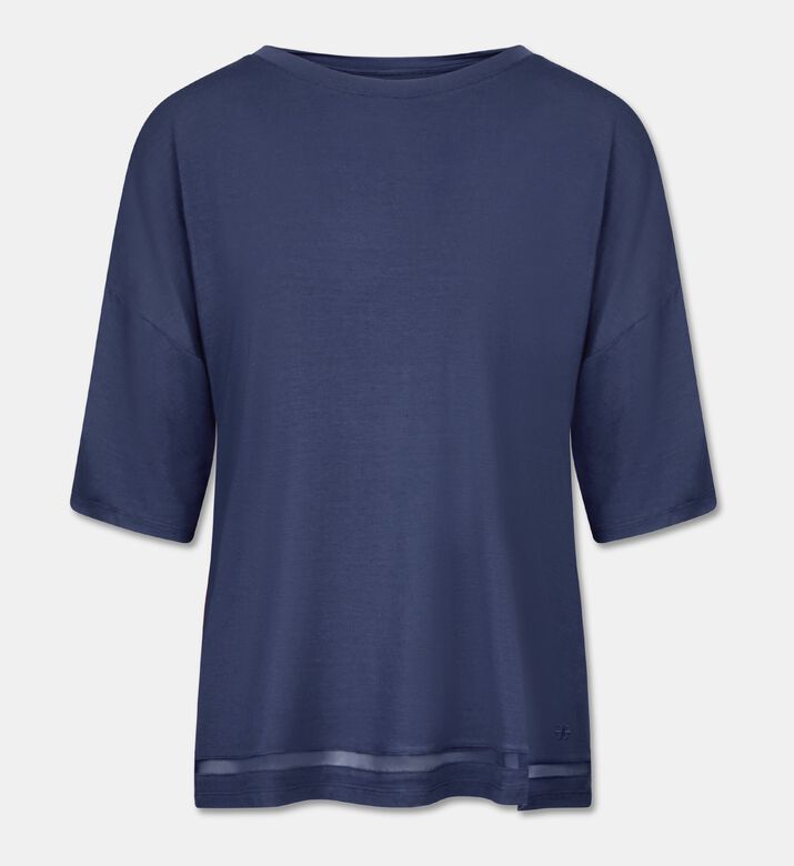 Chantelle Relaxed Silhouette Lounge T-shirt, Blue, Xl, Packshot View