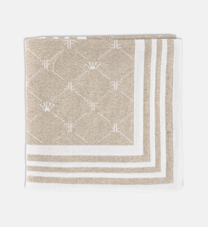 Diamond Pattern Knit Baby Blanket