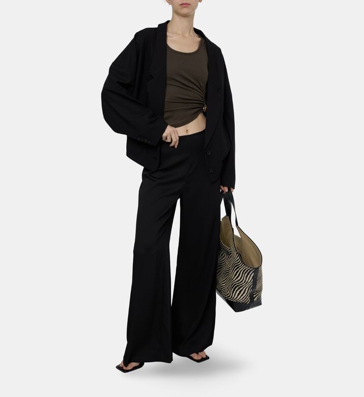 Viktor and Rolf Dragged Oversized Jacket, Model View