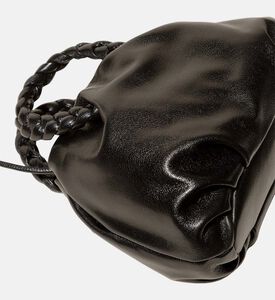 حقيبة يد بومبون إم مرنة ولامعة