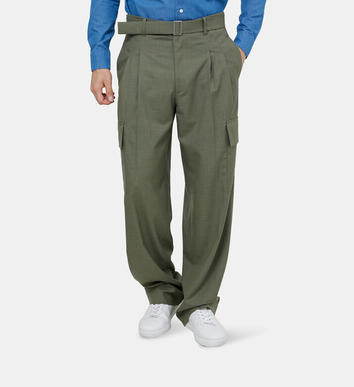 Virgin Wool Suit Pants