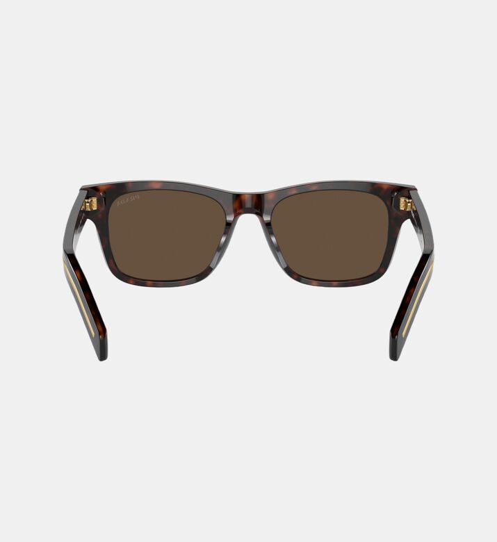 نظارة مستطيلة بنقشة تورتويز شيل 54