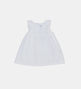 Flared-cut Sleeveless Dress