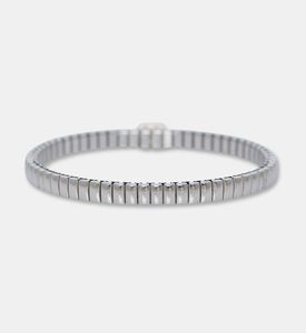Nomination Crystal Square-shaped Design Stretch Bracelet, Packshot View