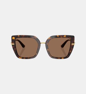 نظارة شمسية أسيتات بنقشة صدف السلحفاة كات آي 53