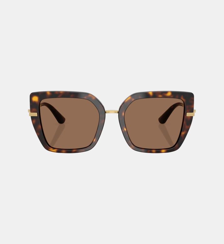 Acetate Tortoiseshell Cat-eye Sunglasses 53