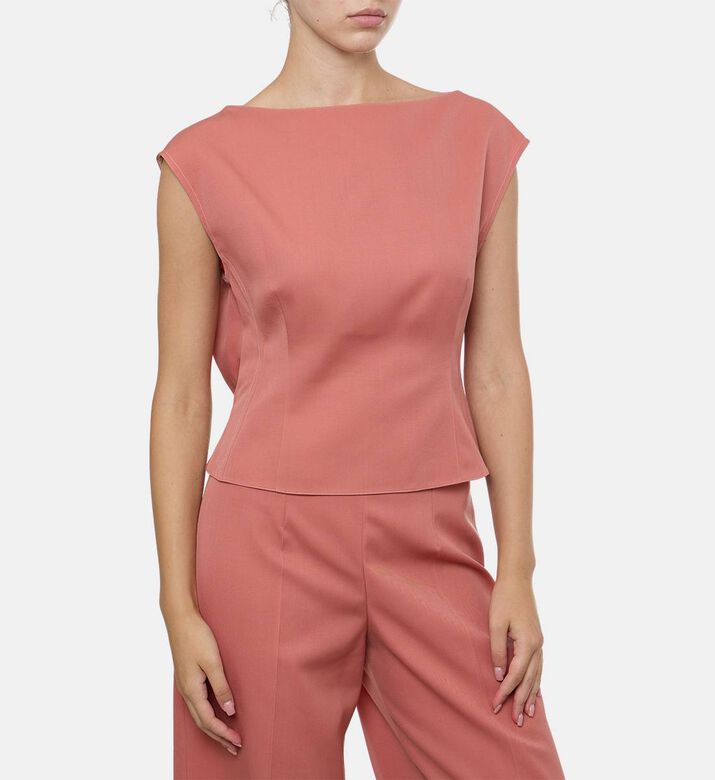Sleeveless Regular-fit Top