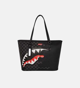 حقيبة يد بقرش غير مكتمل