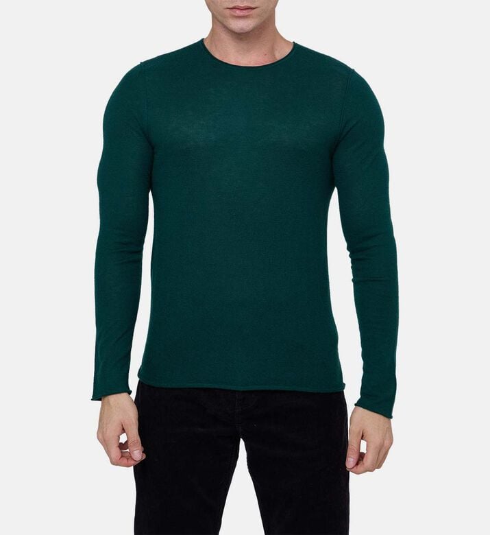 Teiss Cashmere Semi-sheer Sweater