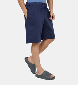 Elasticated Waist Straight-leg Shorts