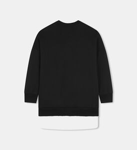 فستان بأكمام طويلة بقطن من تشكيلة يوم الحب