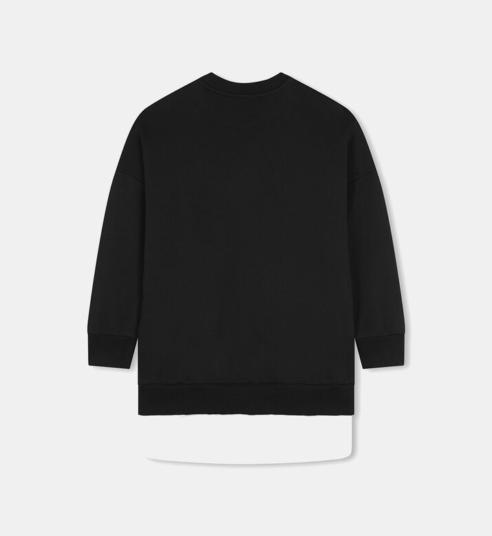 فستان بأكمام طويلة بقطن من تشكيلة يوم الحب