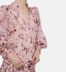 Alice and Olivia Blou Arlette, Model View