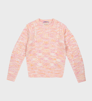 Girl Cable-knitted Sweater