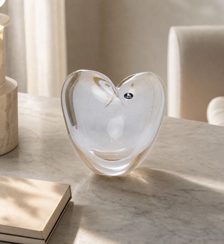 Duccio Di Segna Eros Crystal Centerpiece, Gold, L, Model View