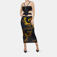 Cut-out Lace Bustier Top