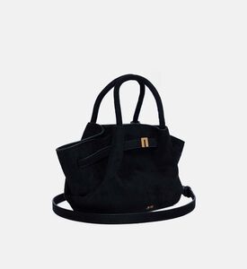 Hana Mini Faux Suede Tote Bag