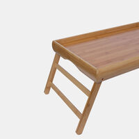 Wood Foldable Bed Tray