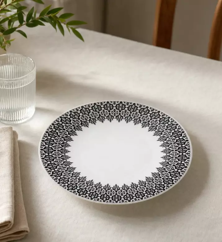 Images D'Orient Safra Soup Plates 4-piece Set, Model View