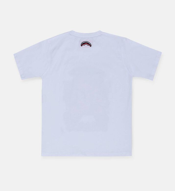 Bear Gang Print Cotton T-shirt
