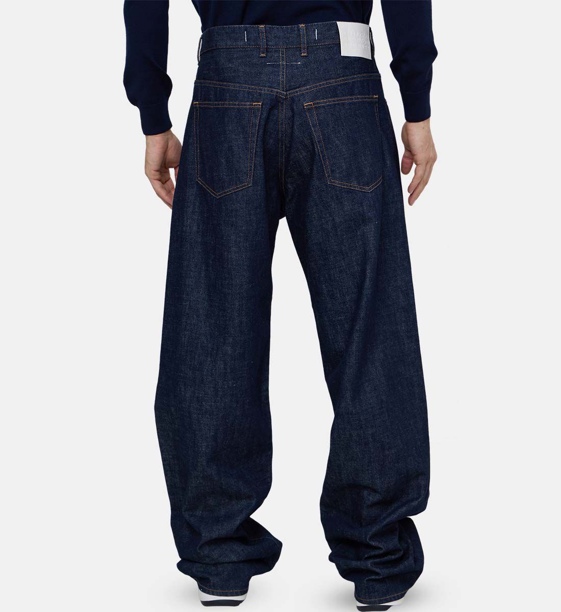 U LAN】Jimmy Stopper Wide Denim Pants