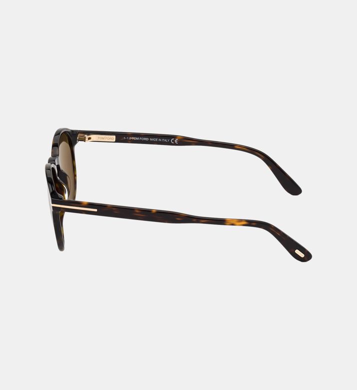 Classic Tortoiseshell Round Sunglasses 50