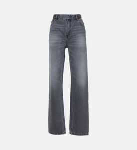 The Kooples Zipper-detailing Straight Jeans, Packshot View