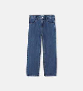 Cotton Regular-fit Denim Trousers