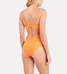 Rio De Sol Ruched Bandeau Bikini Top, Model View