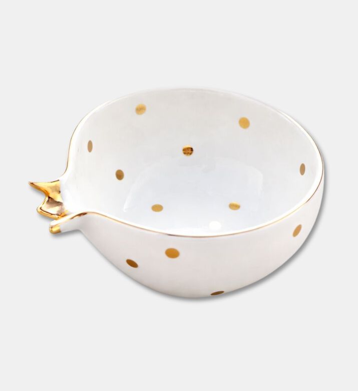 Tohfa Luxe Half Pomegranate 22k Gold-plating Bowl, Packshot View
