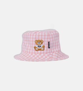 Cotton Gingham Bucket Hat