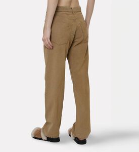 MM6 Button Closure Slip Pockets Pants, Model View