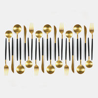Elysee Golden Cutlery 24-piece Set