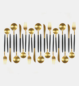 Elysee Golden Cutlery 24-piece Set Elysee Golden Cutlery 24-piece Set