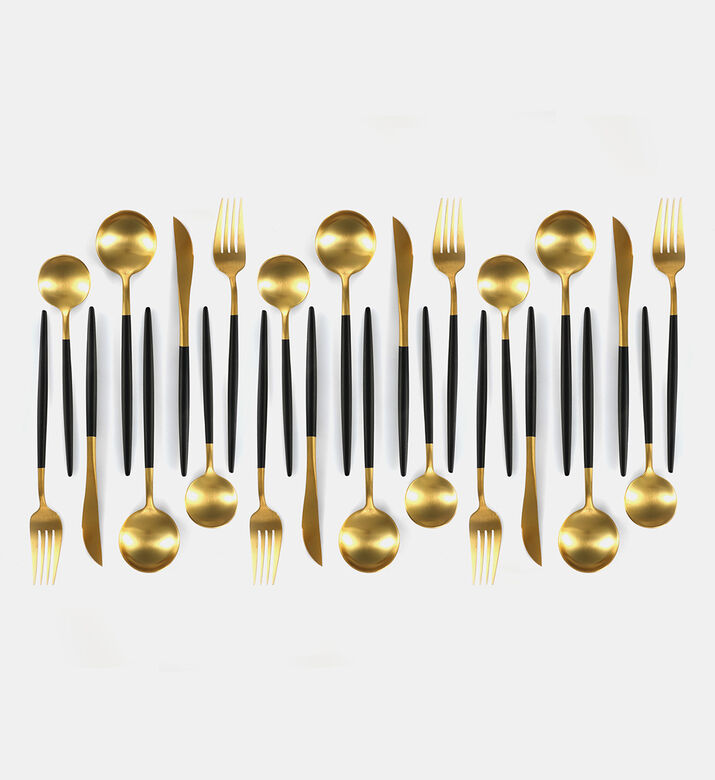 Elysee Golden Cutlery 24-piece Set Elysee Golden Cutlery 24-piece Set