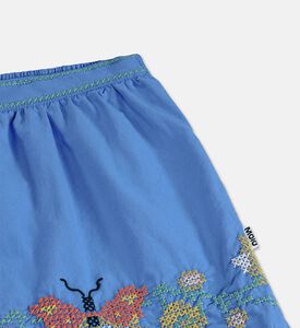 Molo Ally Cross-stitch Butterfly-embroidery Shorts, Packshot View