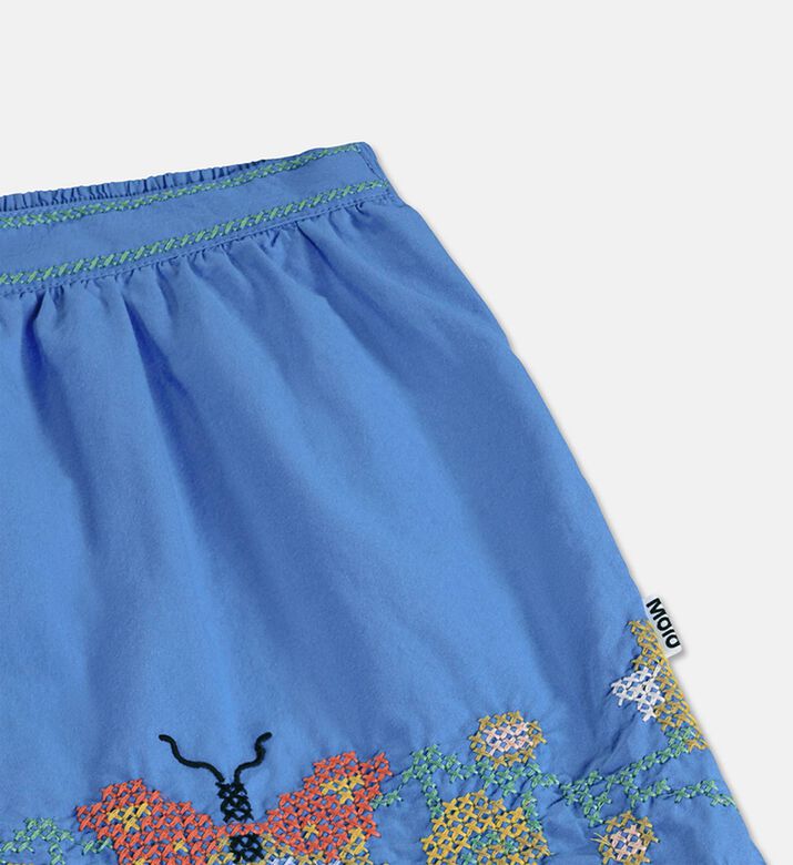 Molo Ally Cross-stitch Butterfly-embroidery Shorts, Packshot View
