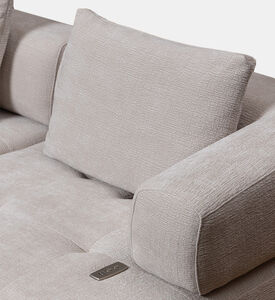 كنبة زاوية كوايلا بخلفية كهربائية