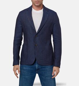 Pal Zileri Side Pockets Slim-fit Blazer, Model View